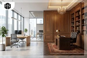 طراحی دفترکار مدرن یا کلاسیک