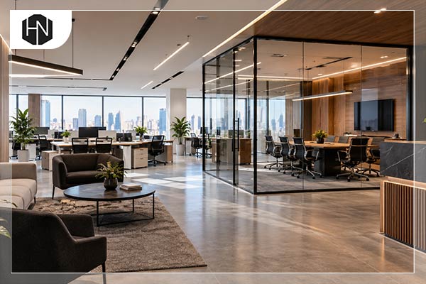 طراحی داخلی اداری و دفترکار